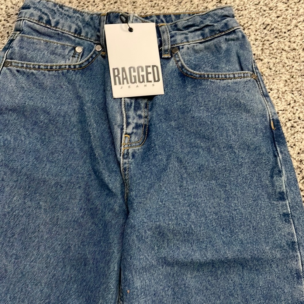 Mens ragged jeans
